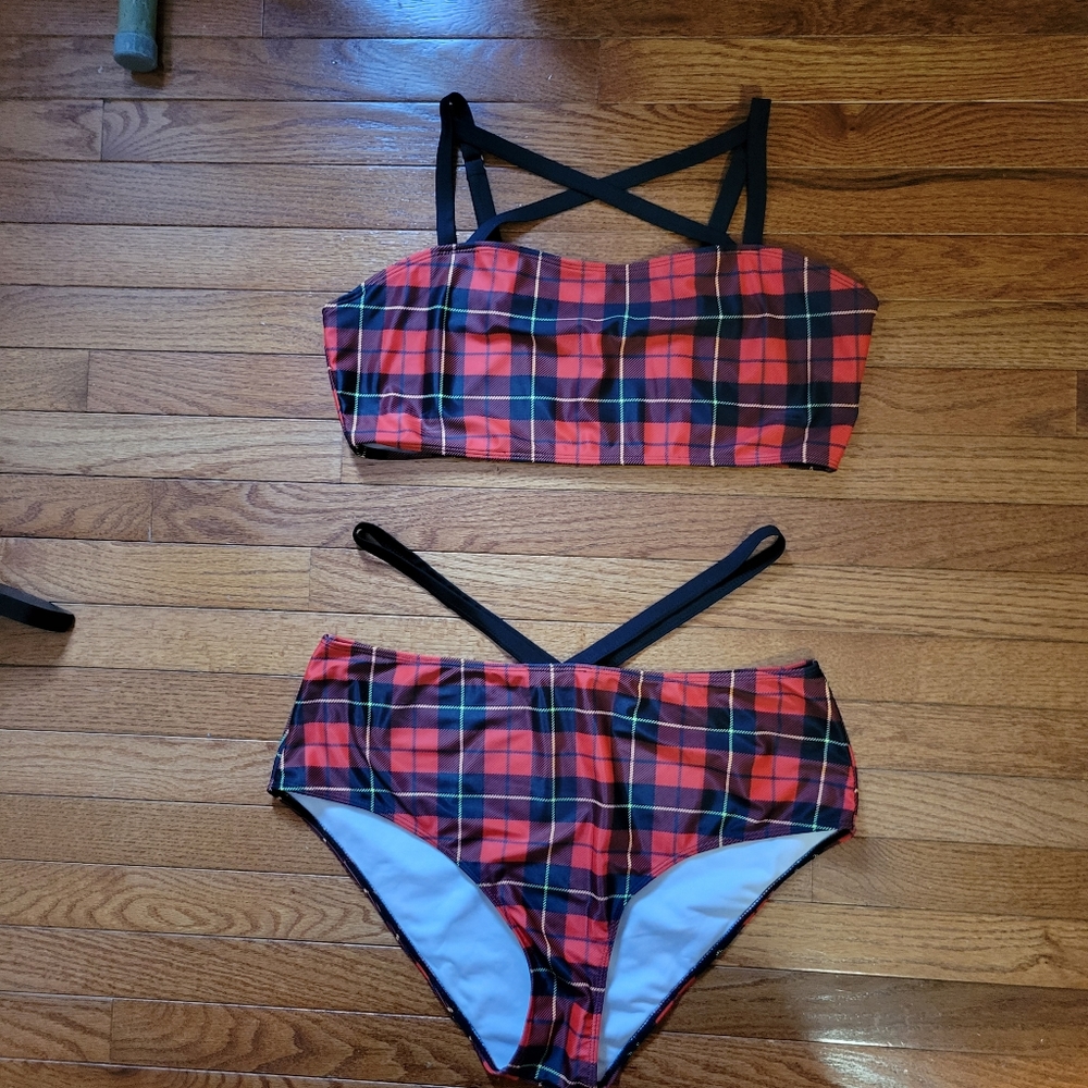 Plaid Bikini